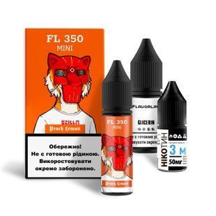 Набір для самозамісу рідини Flavorlab FL350 Mini 15 мл Peach Lemon 67308062 фото