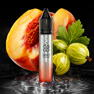 Набір для самозамісу рідини Lucky Chrome 30 мл Peach Gooseberry 670309 фото