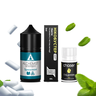 Набір для самозамісу рідини Alchemist 30 мл Spearmint 67308026 фото