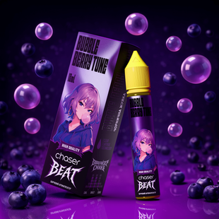 Набір для самозамісу рідини Chaser BEAT Salt 30 мл Bubble Berry Tun 67037108 фото