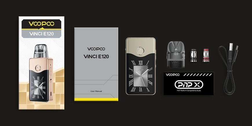 POD система Voopoo Vinci E120 Kit 4500mah (Електронна сигарета) Star Purple 494682169 фото