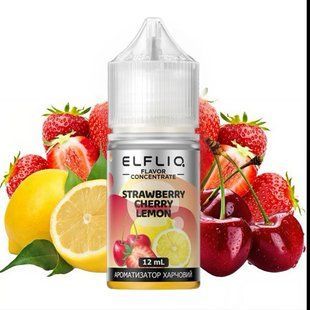 Набір для самозамісу рідини ELFLIQ Salt 30 мл Strawberry Cherry Lemon 6703792 фото
