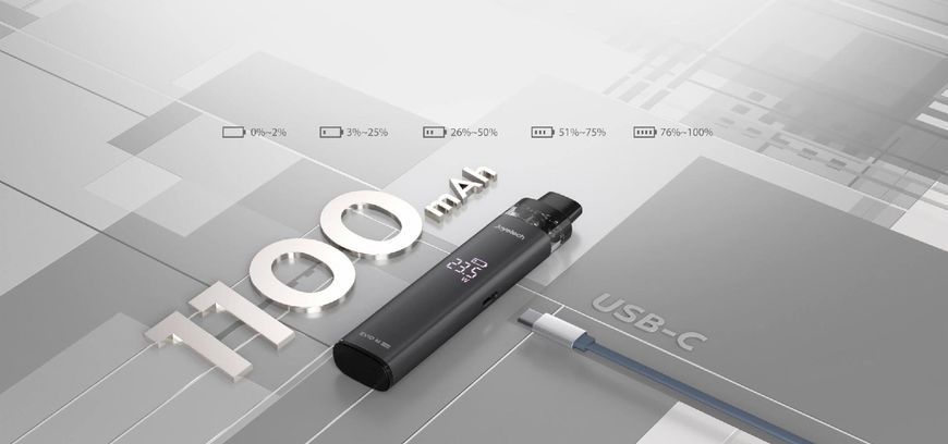 Pod Система JOYETECH EVIO M PRO EVIO GRIP 2.0ml 1100mAh Black 90930499 фото